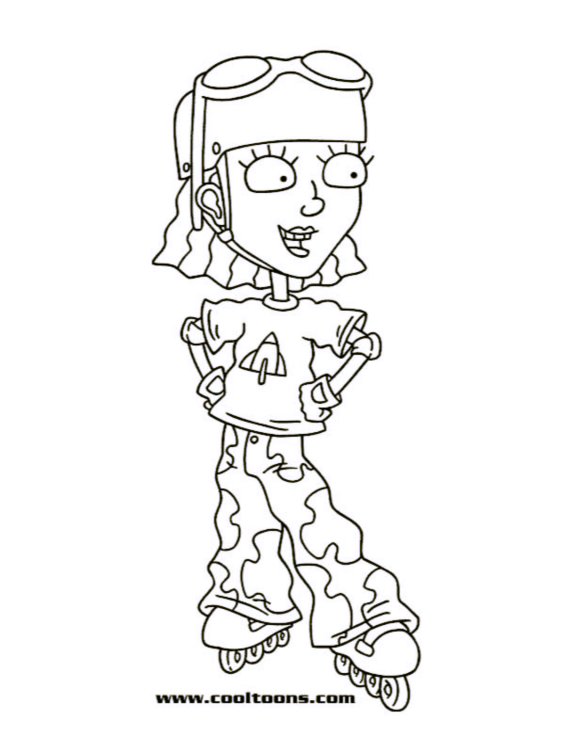 Best rocket power coloring pages for kids