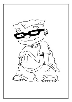 Join otto reggie friends with our rocket power coloring pages for kids