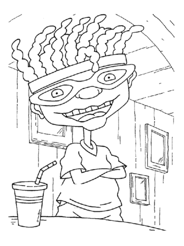 Rocket power coloring pages free coloring pages