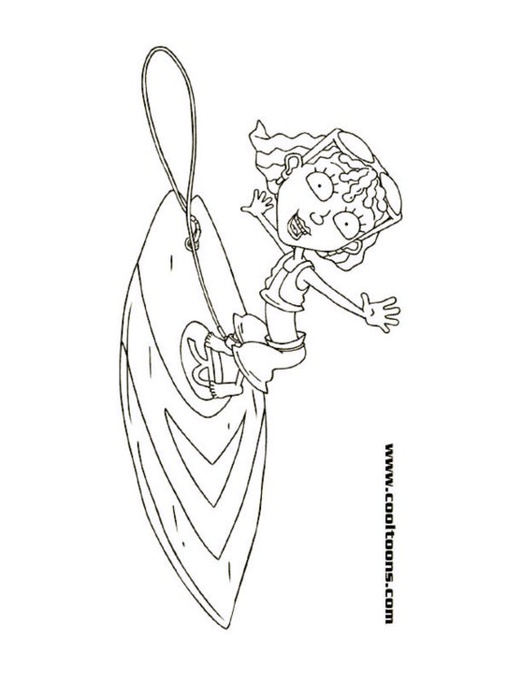 Best rocket power coloring pages for kids