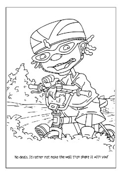 Fun and exciting printable rocket power coloring pages collection for kids p