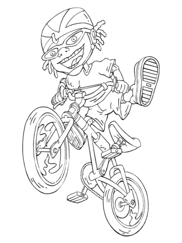 Oswald otto rocket coloring page free printable coloring pages