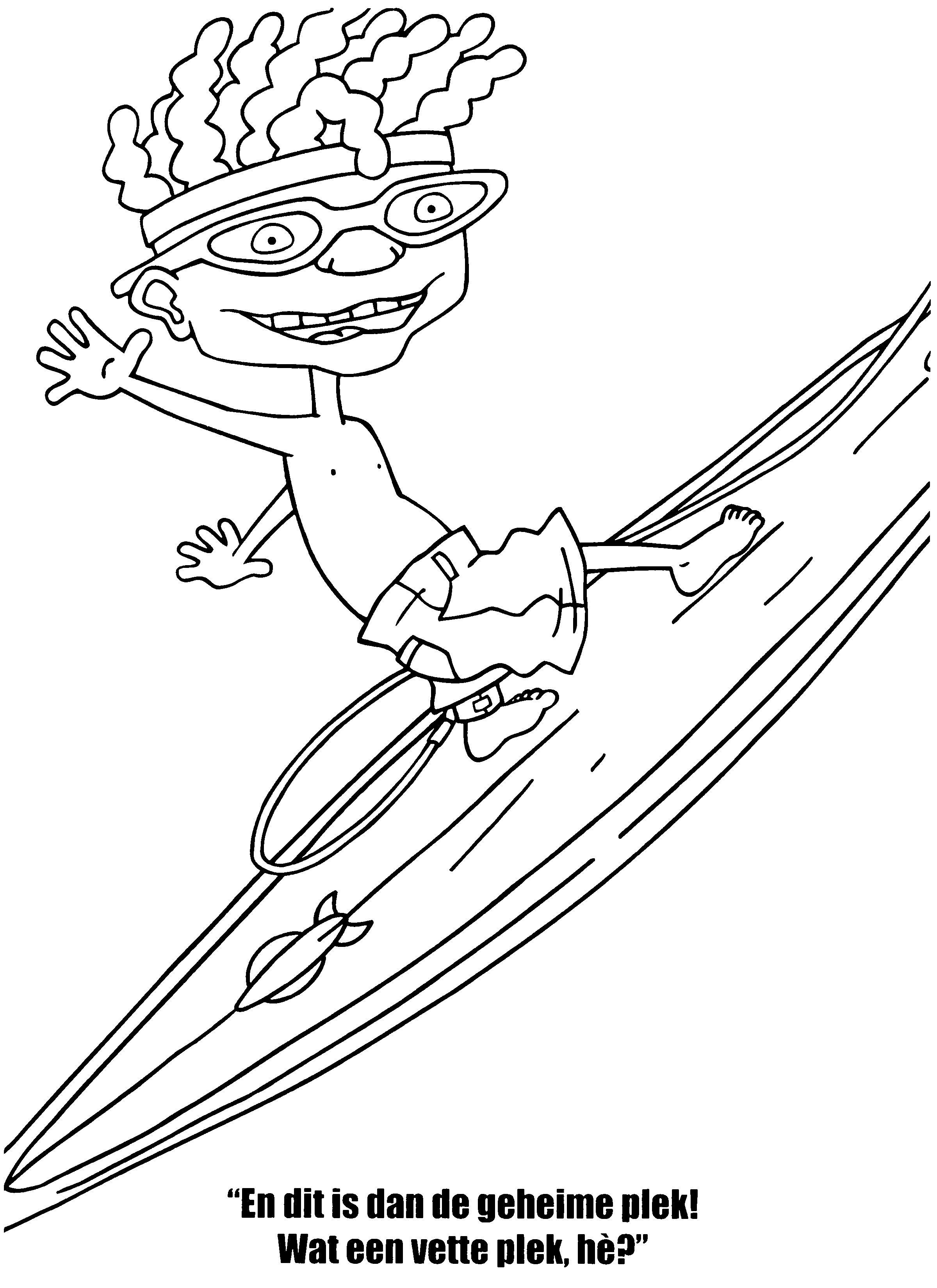 Desenhos para colorir rocket power potencia del cohete rocket power dibujos faciles para dibujar