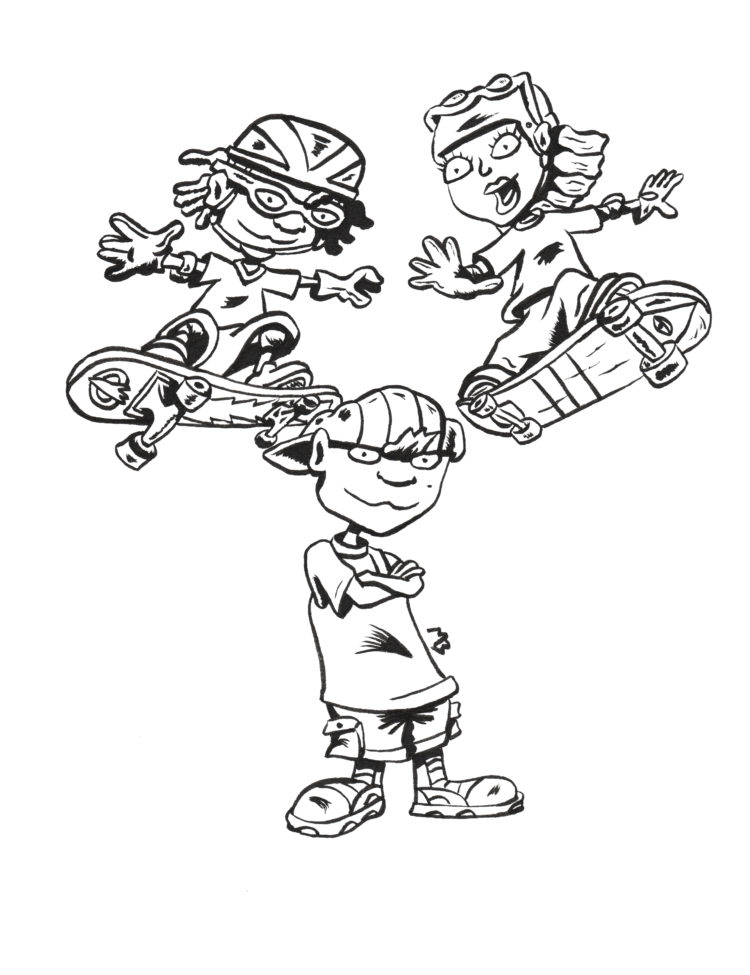 Rocket power black snow ics