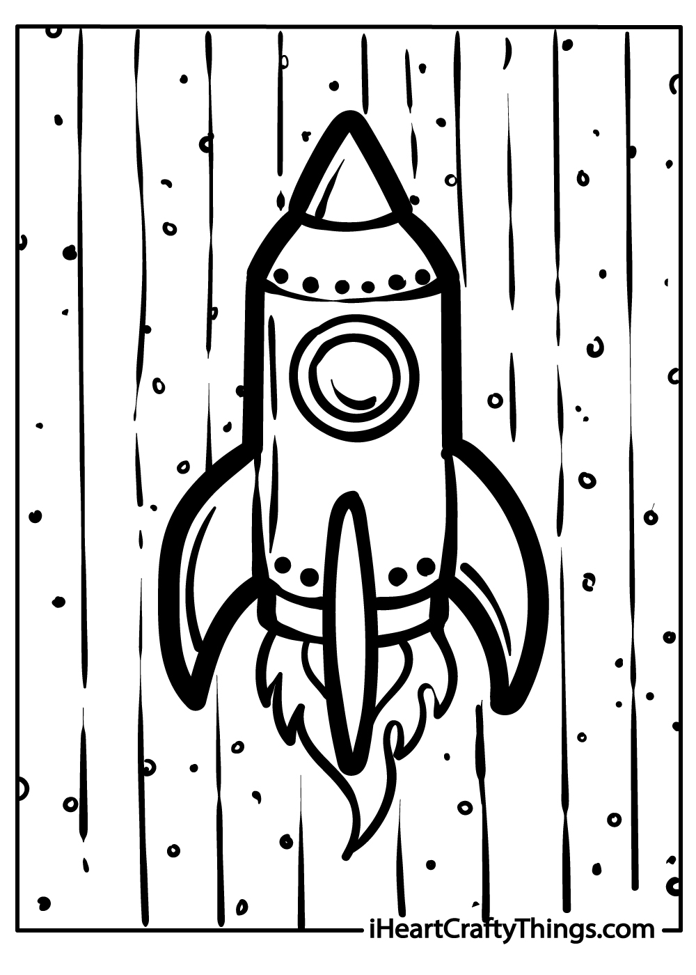 Printable rocket coloring pages free printables