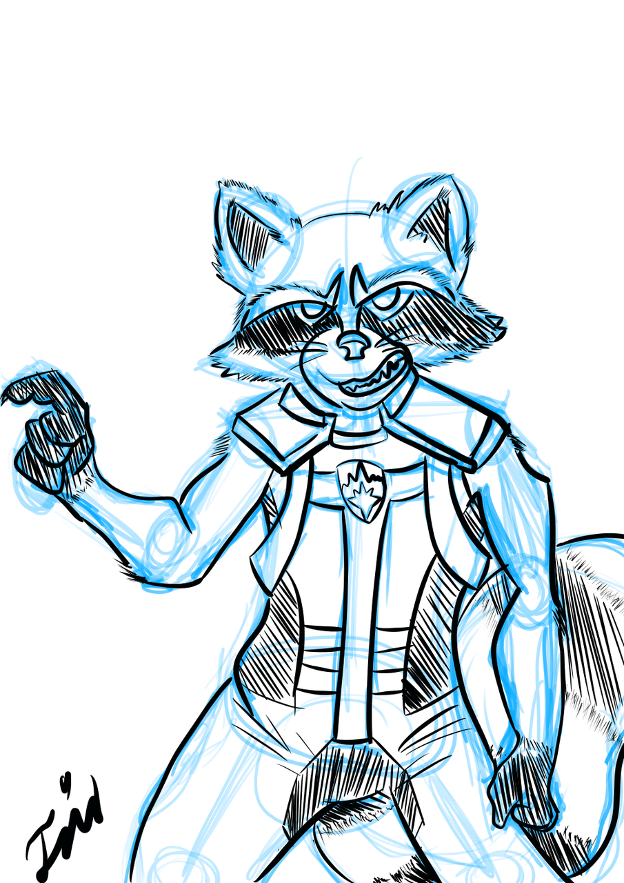 Rocket sketch isishart