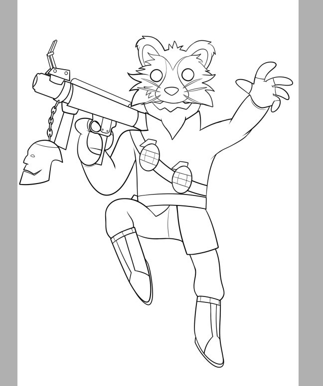 Rocket raccoon team fortress amino