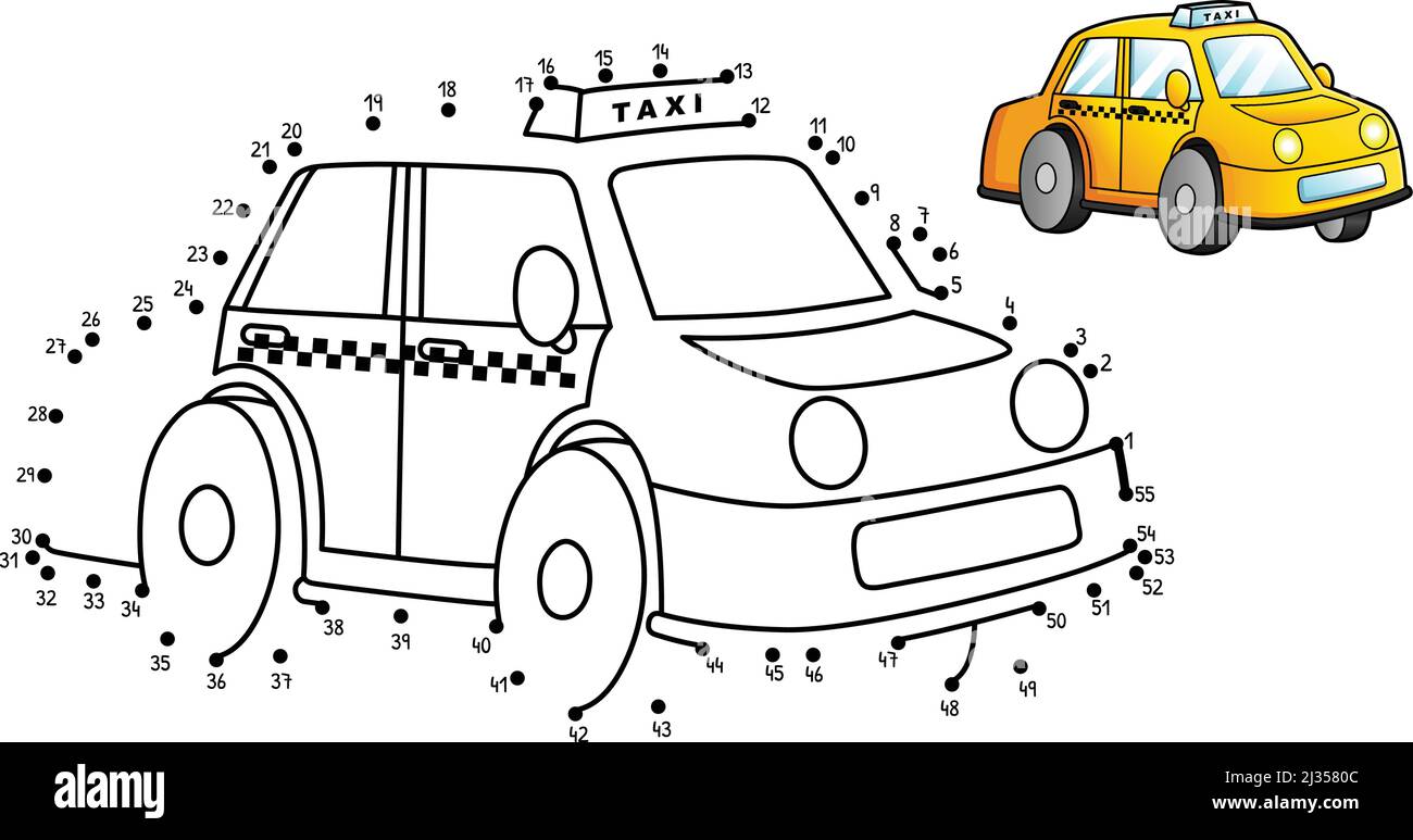 Child colouring book car hi