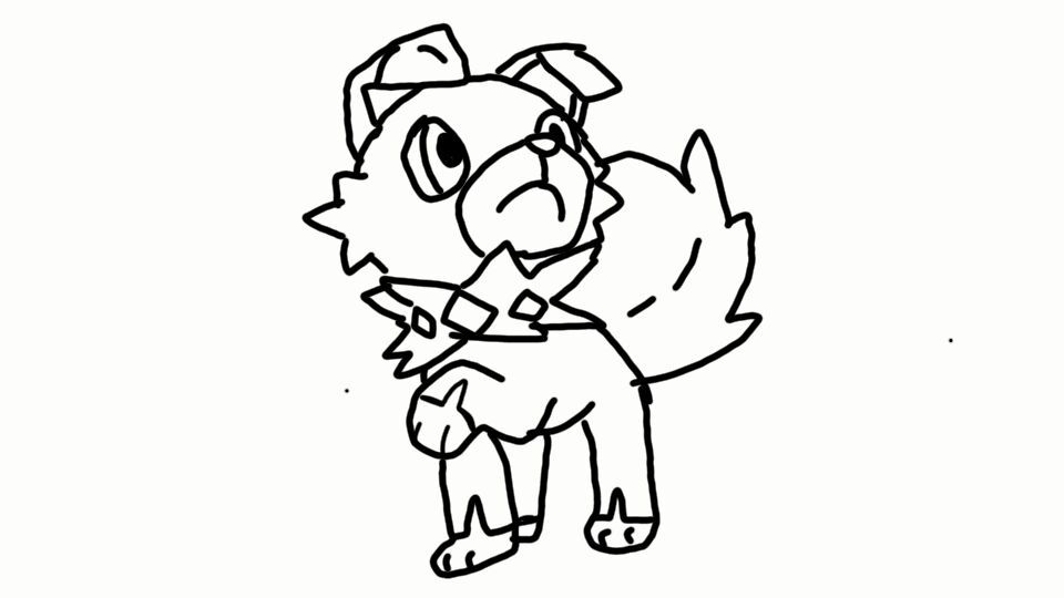 My drawing of rockruff team rockets amino amino