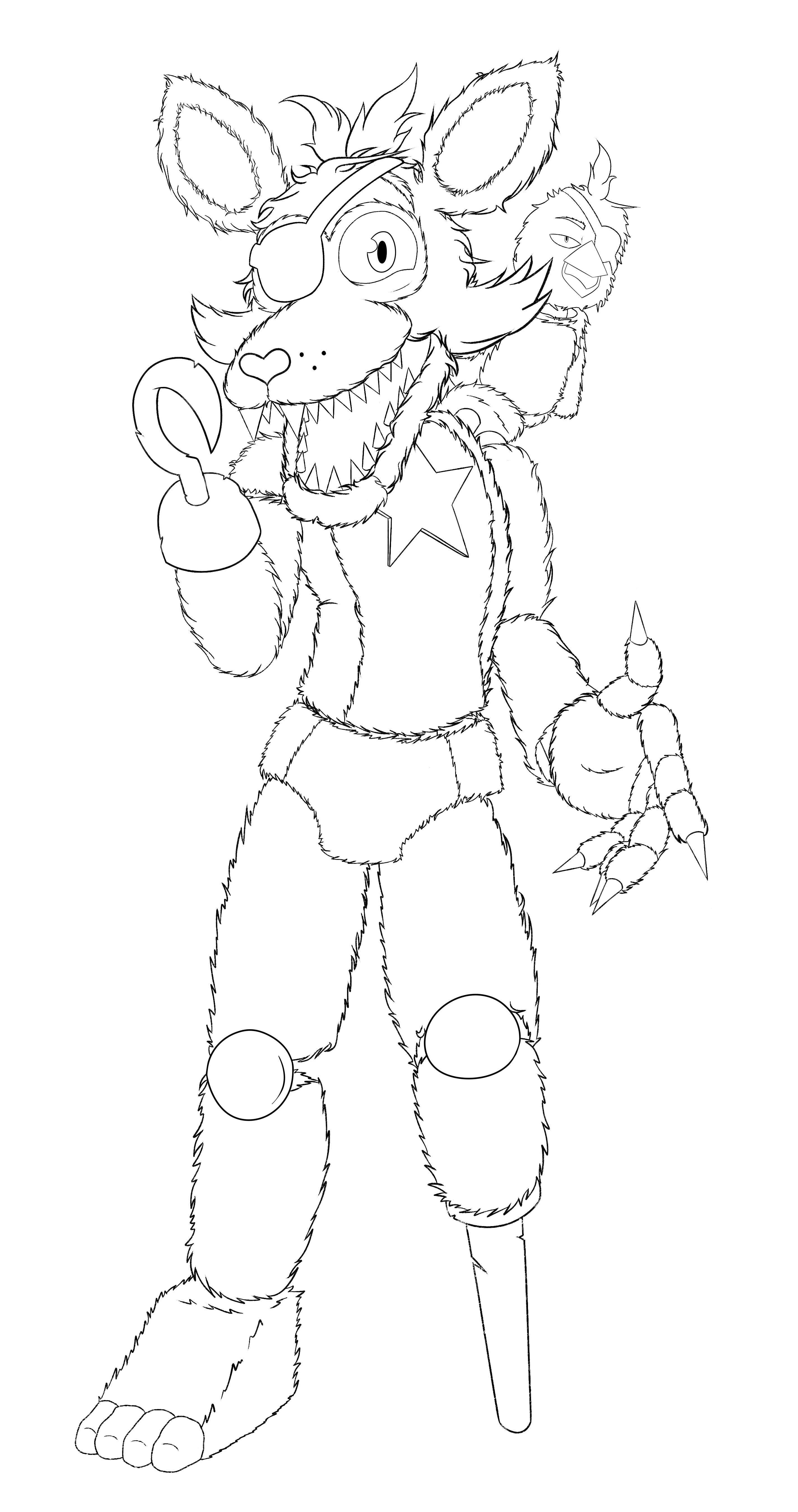 Rockstar foxy wip rfivenightsatfreddys