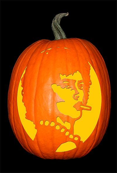 Rocky horror â frank n furter pumpkin carving scary halloween pumpkins pumpkin carvings stencils