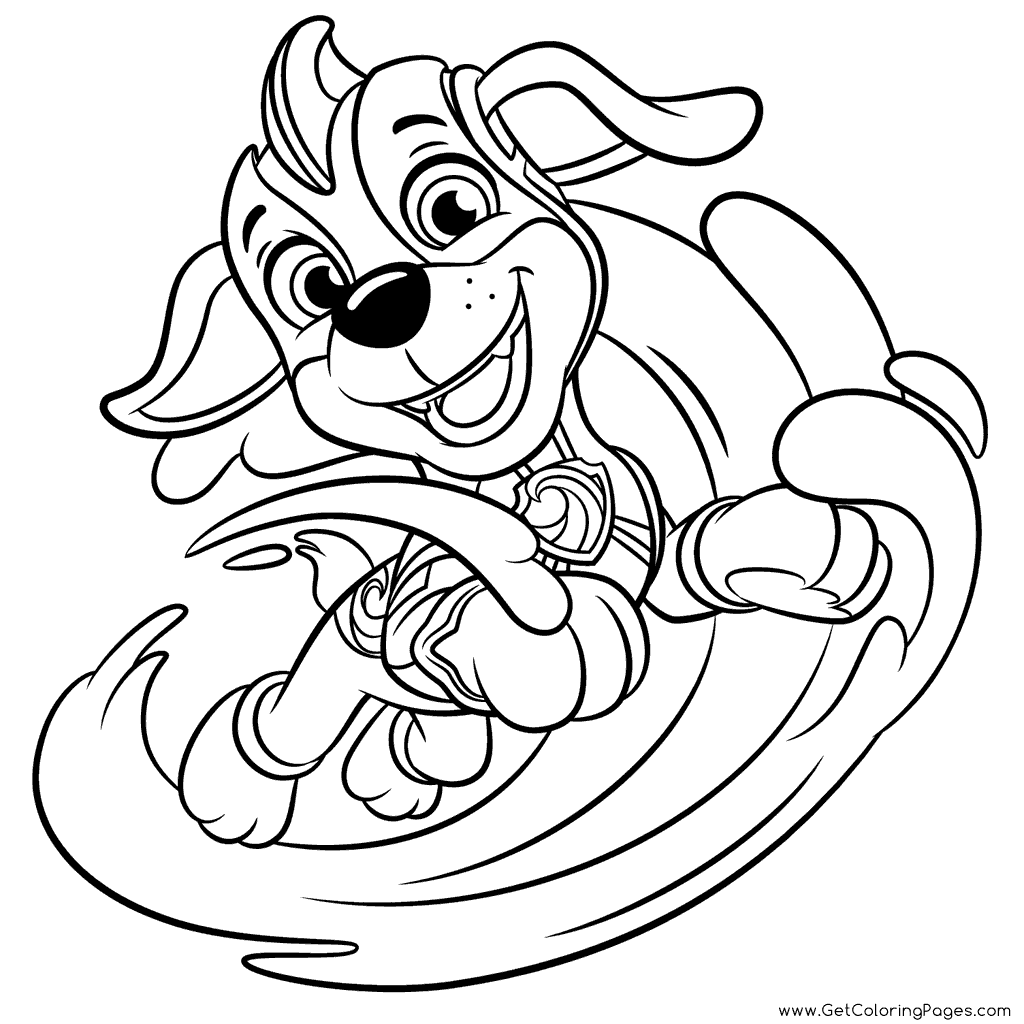 Paw patrol mighty pups coloring pages printable for free download