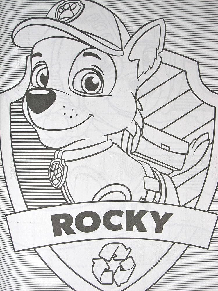 Little boogers paw patrol coloring book crayons stickers temporary tattoo toys games