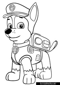 Paw patrol coloring pages