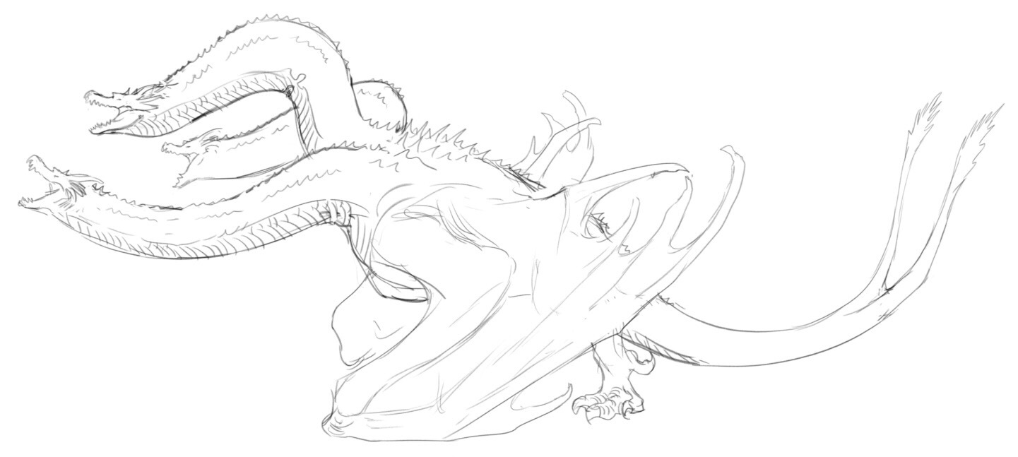 What are your thoughts about these fan art for mothra ghidorah and rodan