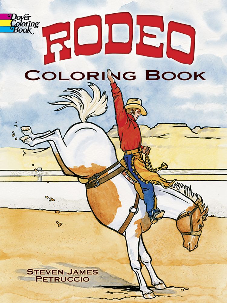 Rodeo coloring book