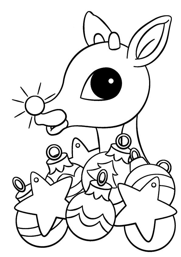 Coloring page rudolph coloring pages christmas coloring books free christmas coloring pages