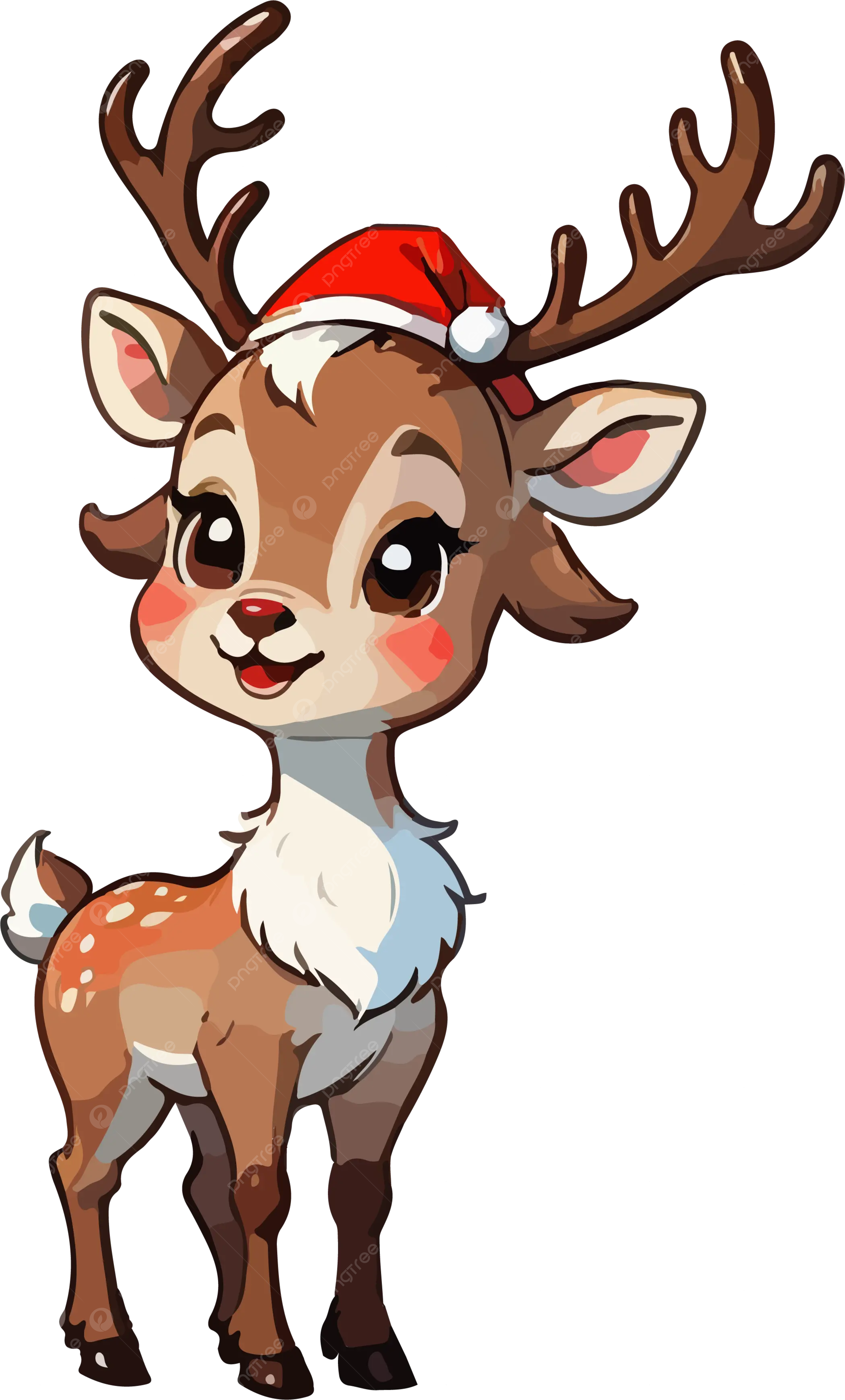 Cute christmas png vector psd and clipart with transparent background for free download