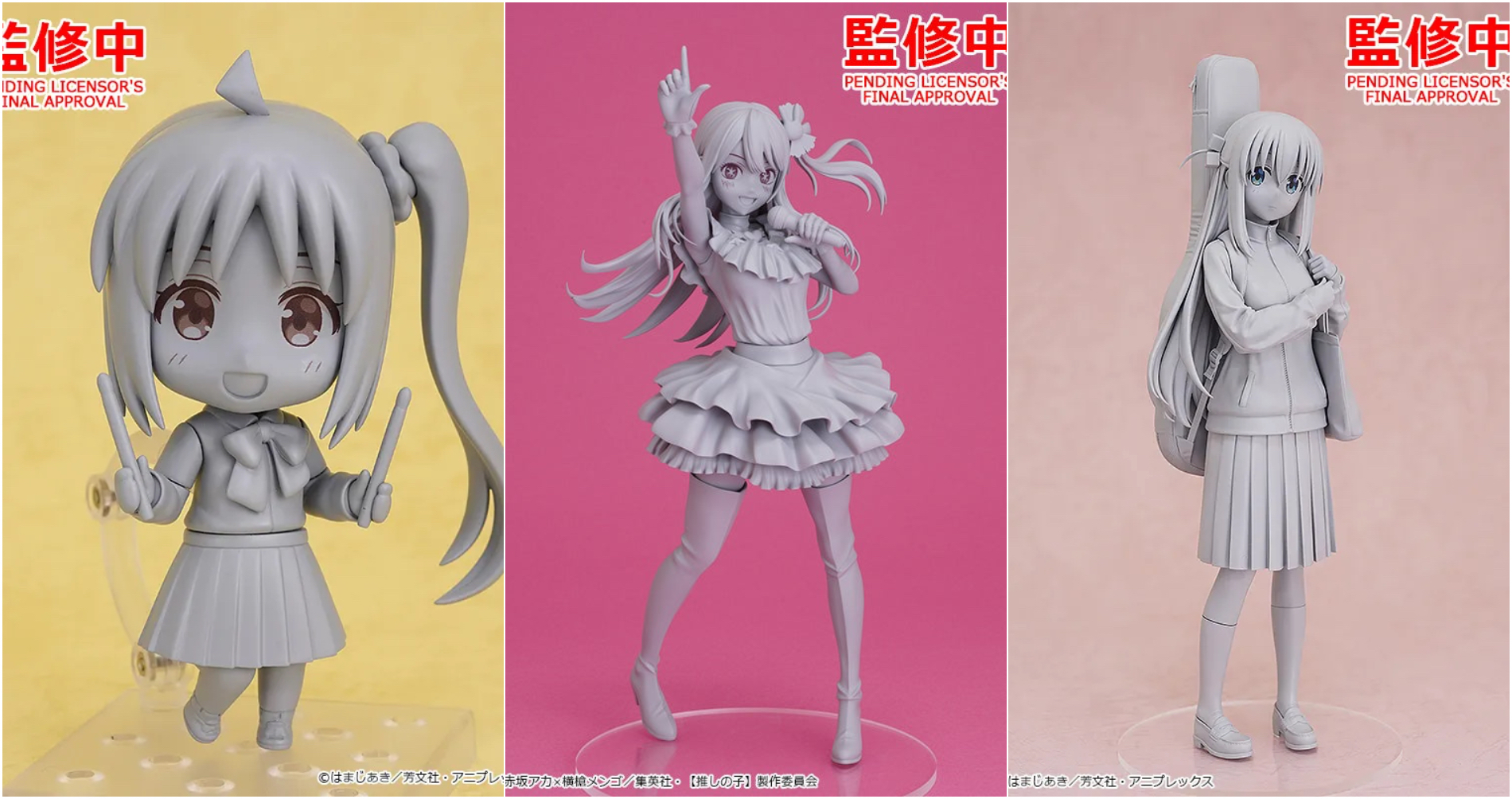 Good smile reveals bocchi the rock oshi no ko figures and more at the wonhobby gallery spring exhibition