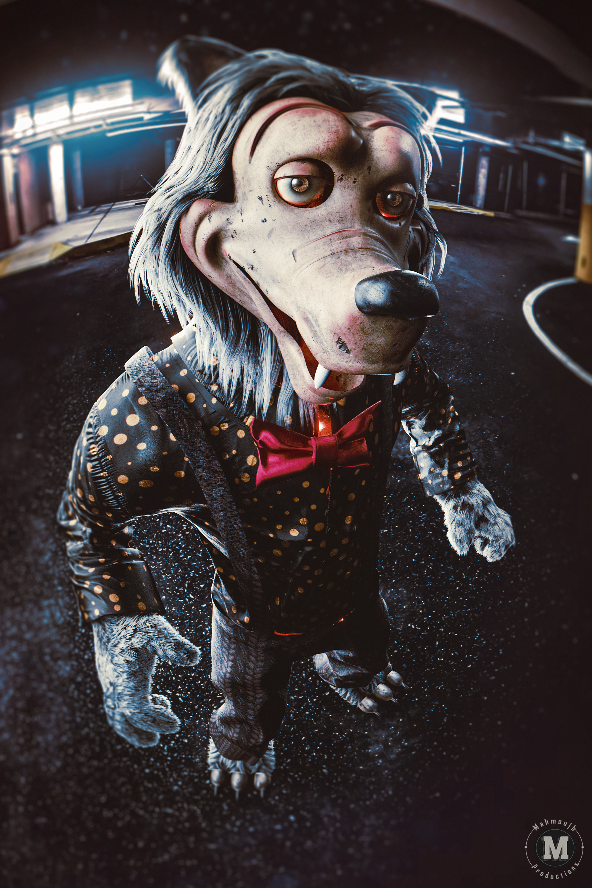 Rolfe dewolfe inspired animatronic rfivenightsatfreddys