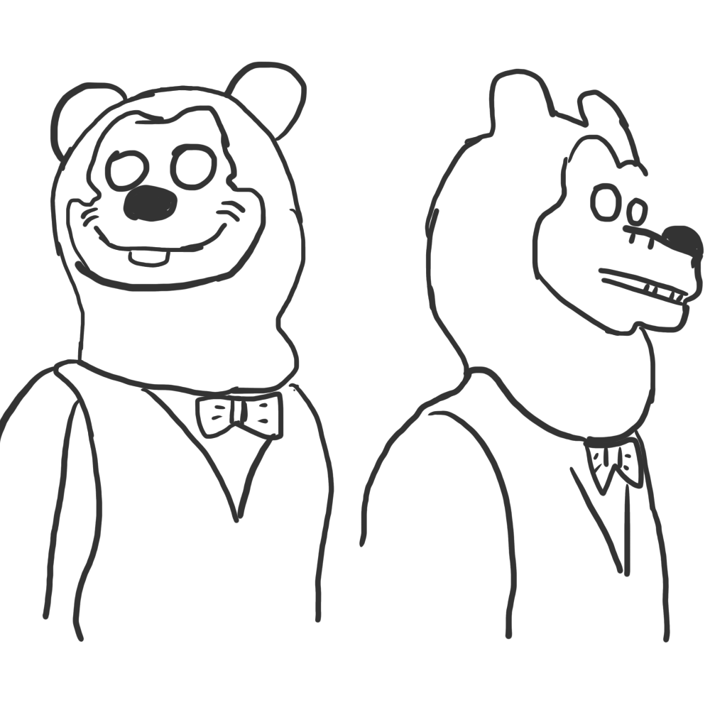 I tried to draw rolfe dewolfe by ffounder on