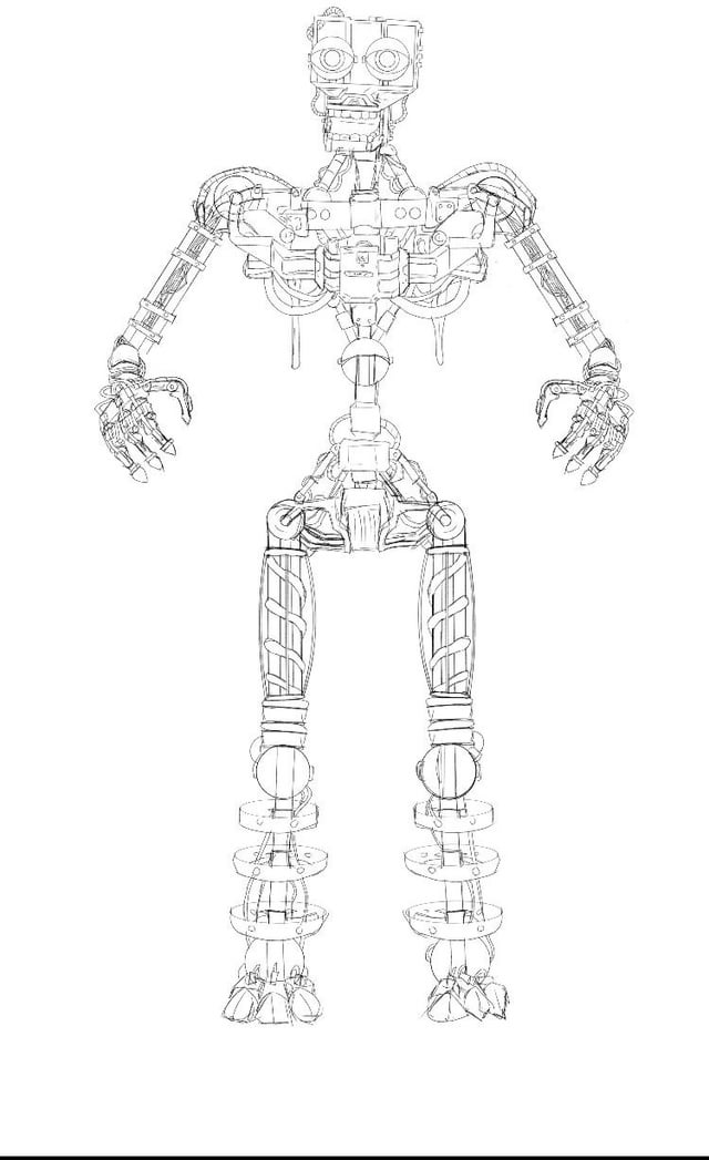 Ive drew concepts for a little project i am working on i decided to share here for some reason rfivenightsatfreddys