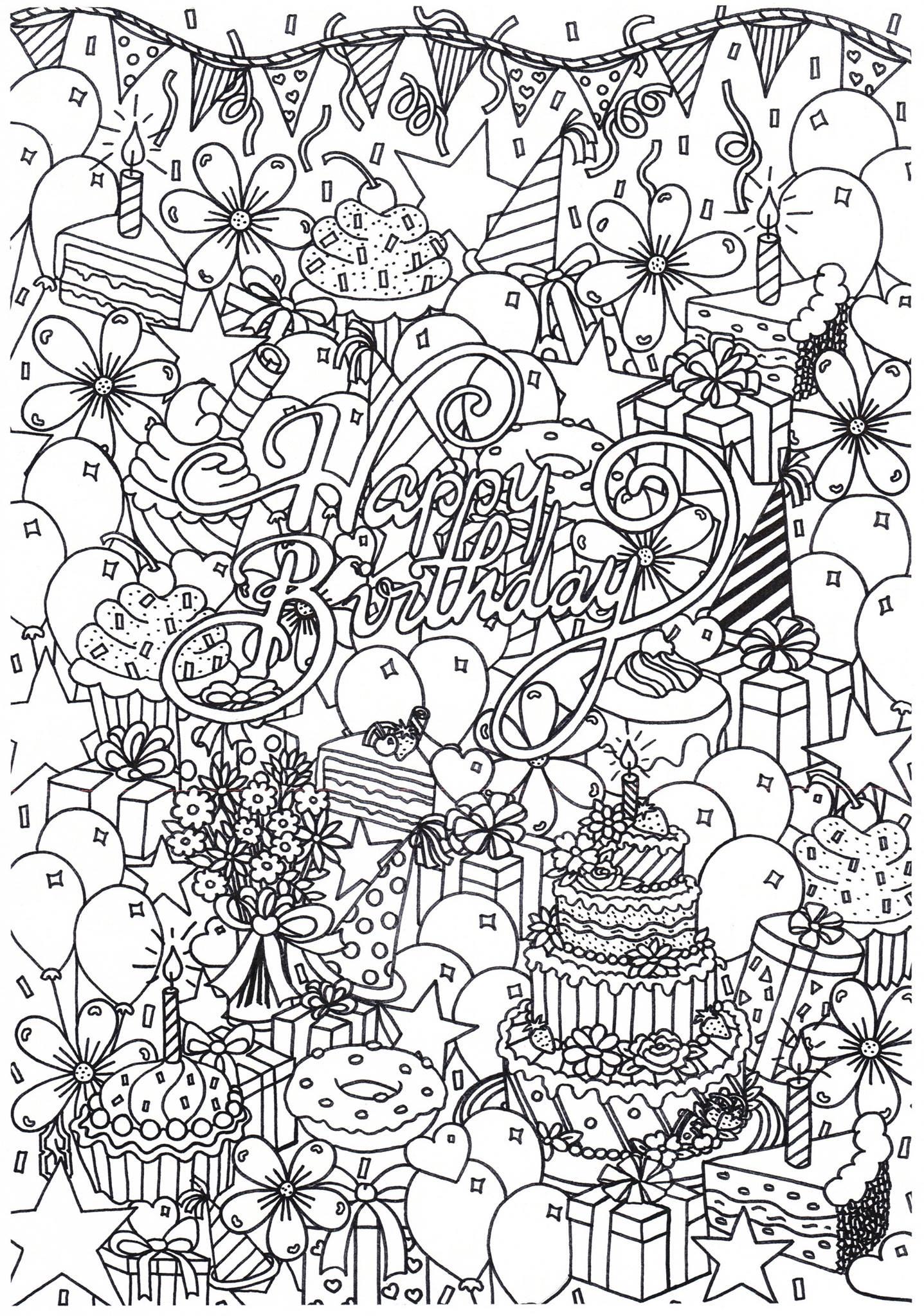 Mãlarbild grattis pã fãdelsedagen