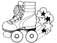 Skate color sheets ideas coloring books coloring pages roller skating party