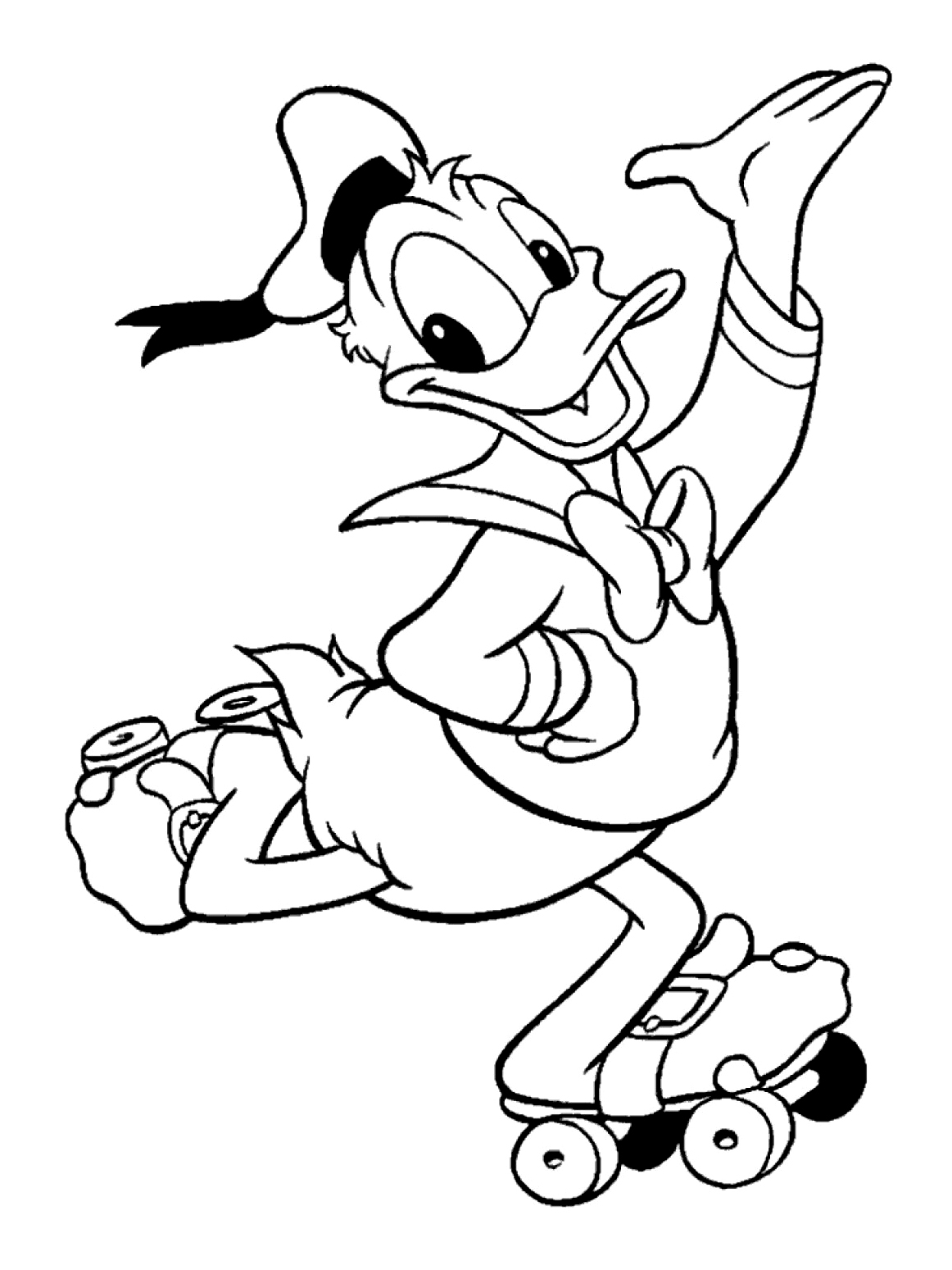 Donald like on wheels