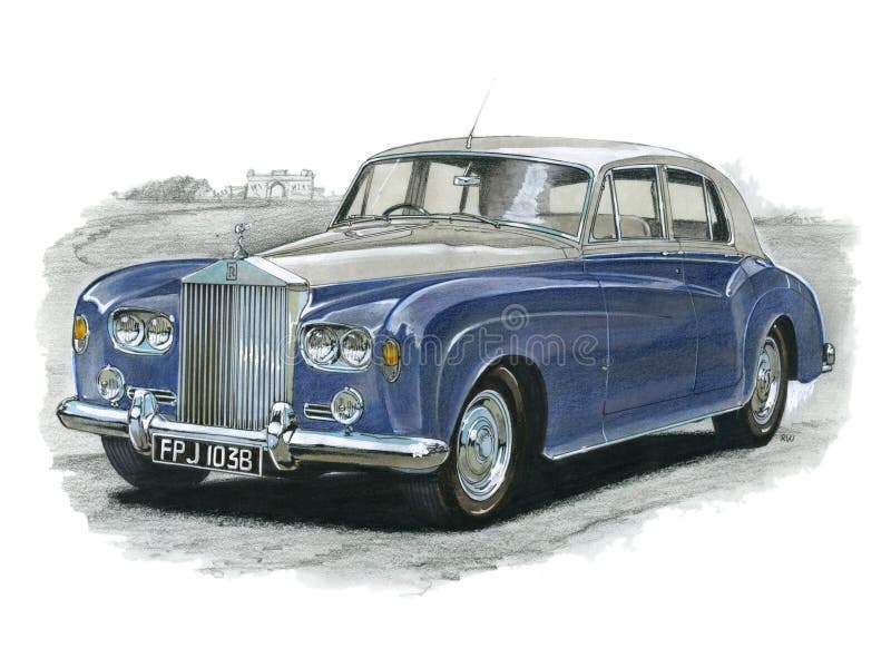 Rolls royce stock illustrations â rolls royce stock illustrations vectors clipart