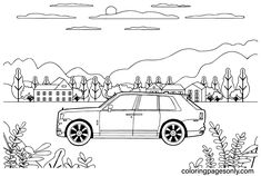 Rolls royce coloring pages ideas rolls royce royce coloring pages