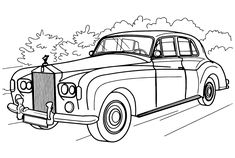 Rolls royce coloring pages ideas rolls royce royce coloring pages