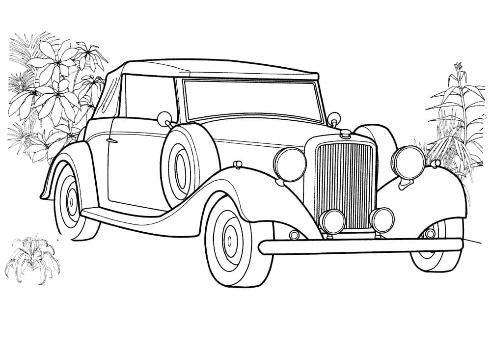 Rolls royce coloring pages