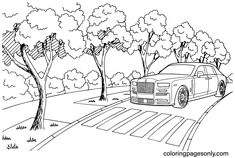 Rolls royce coloring pages ideas rolls royce royce coloring pages
