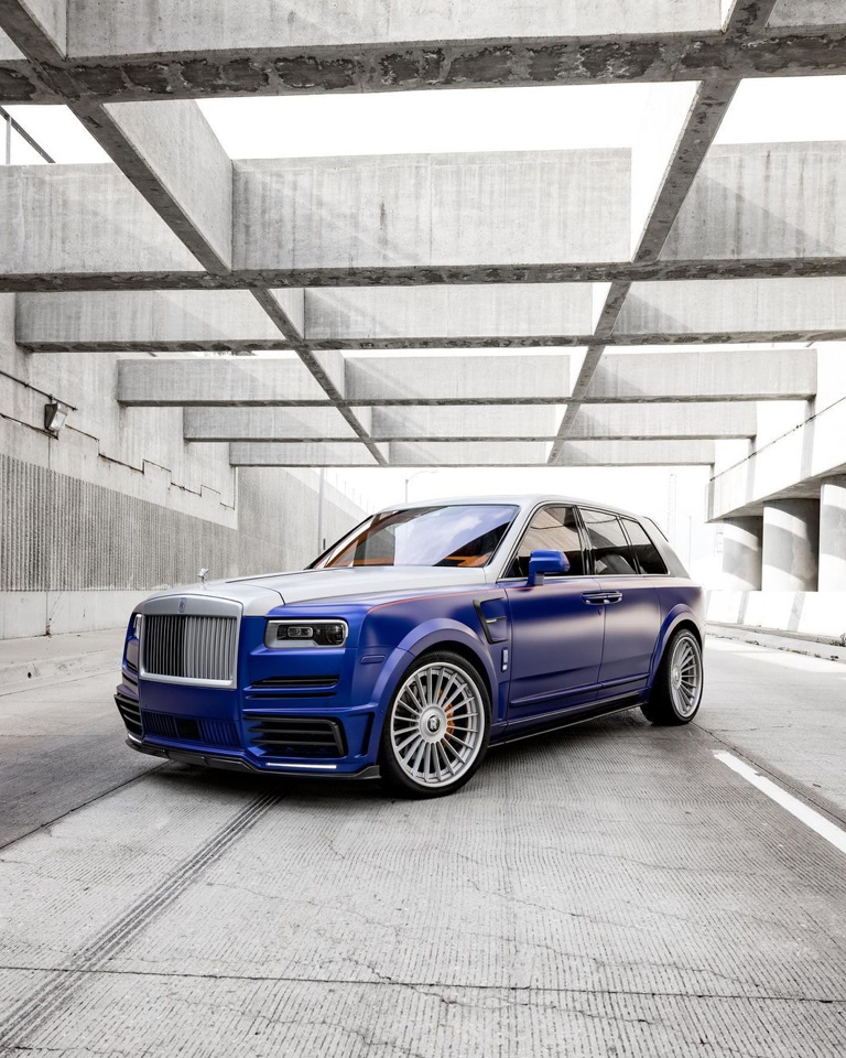 Statement colors know the new mansory rolls