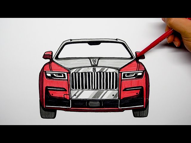 How to draw a car