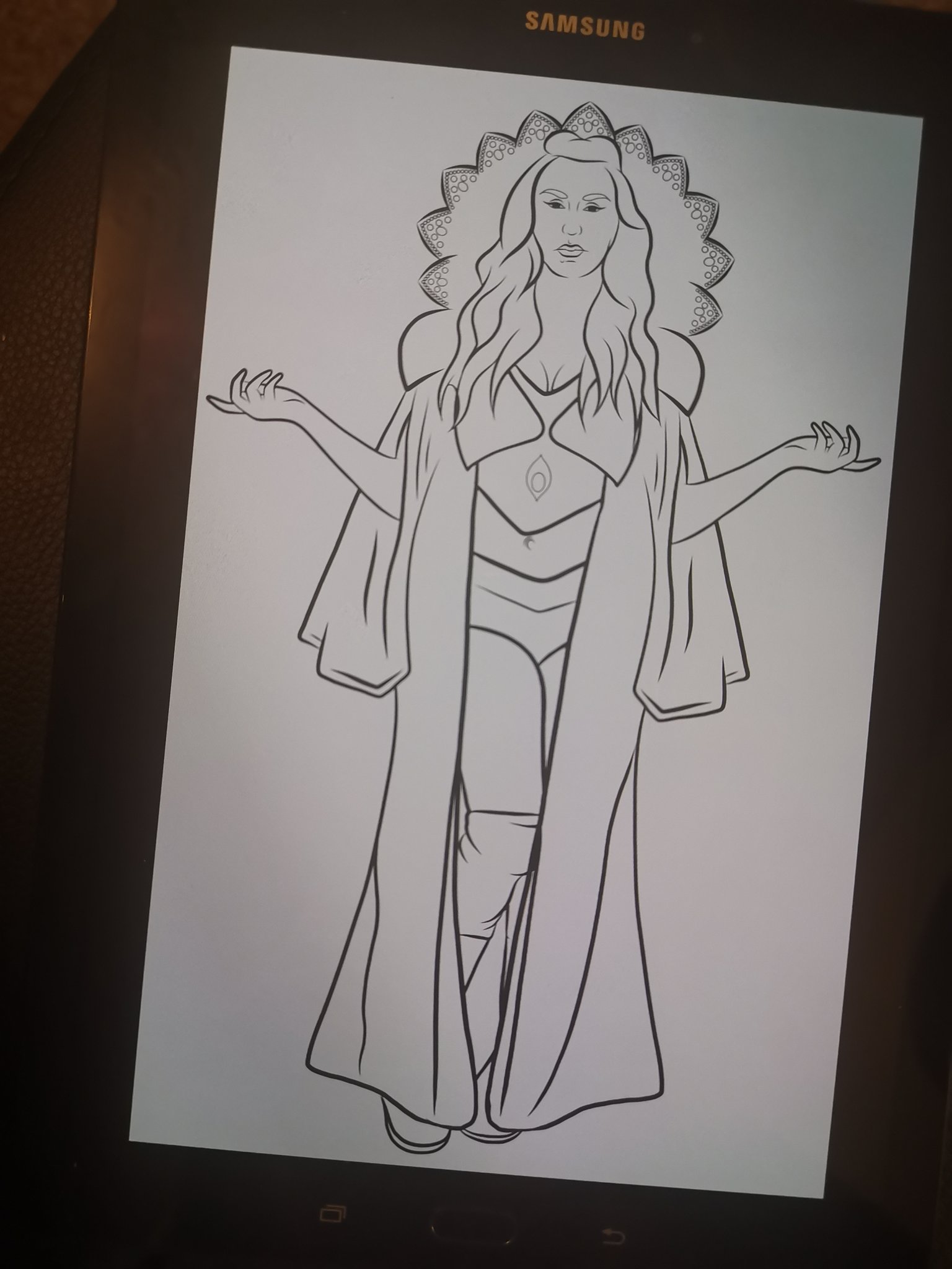 Gazwefc on x roman reigns and charlotte flair take number slots in the wrestling colouring book only slots remain ingsoon httpstcoiuwraizyf x