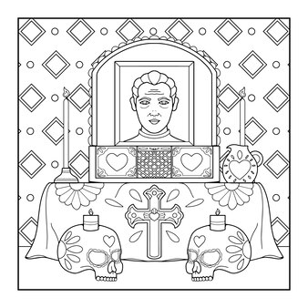 Page romania line art vectors illustrations for free download