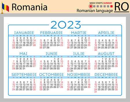 Romania calendar stock photos and images