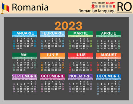 Romania calendar stock photos and images