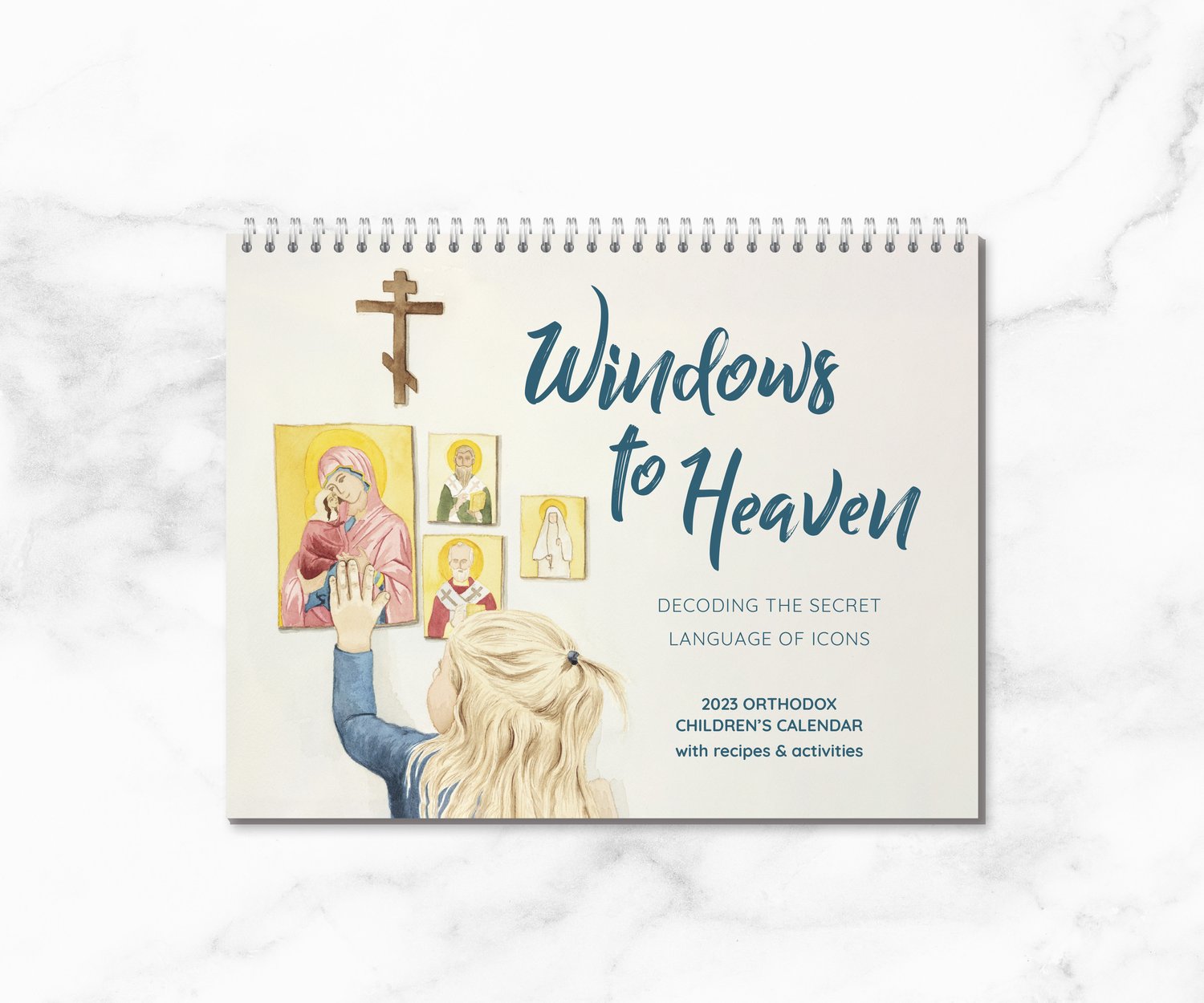 Orthodox childrens calendar windows to heaven â draw near designs