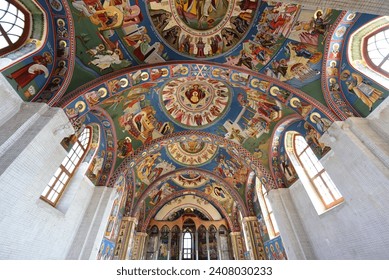 Jesus on the cross painting photos and images