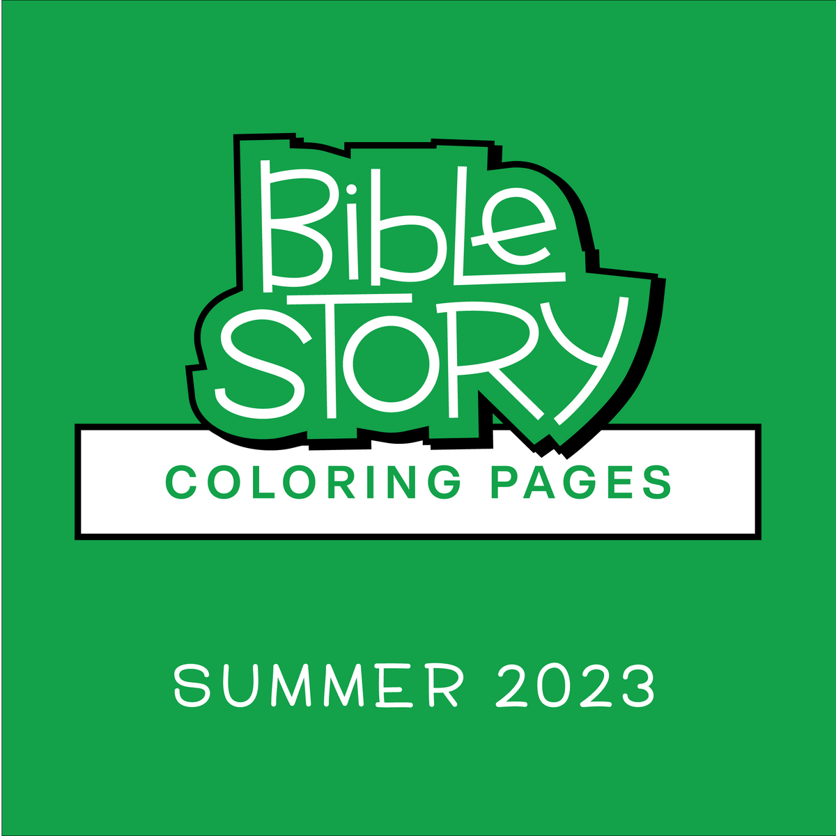 Bible story coloring pages summer â illustrated ministry