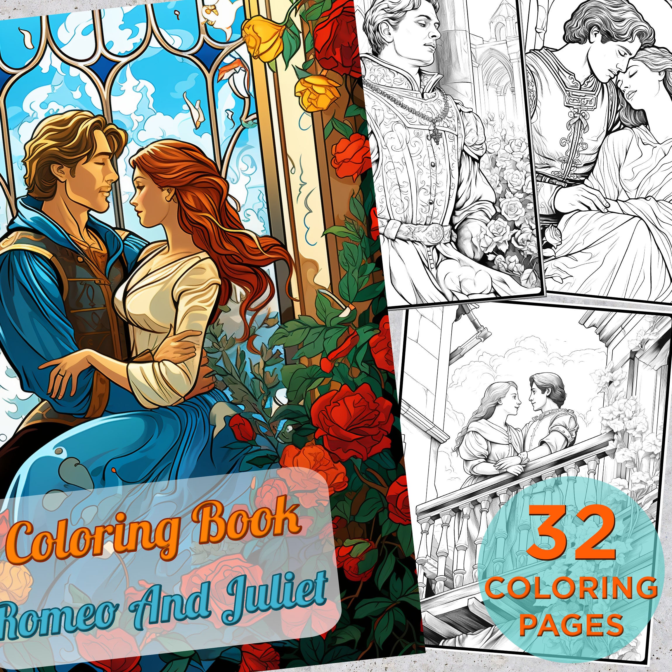 Romeo and juliet drawing