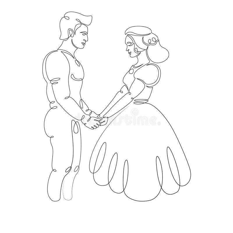 Romantic kiss of a couple in love in italian historical costumes of romeo and juliet stock vector