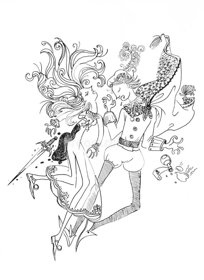 Romeo juliet stock illustrations â romeo juliet stock illustrations vectors clipart
