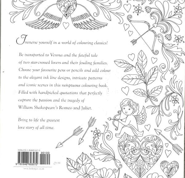 Romeo and juliet a colouring classic â