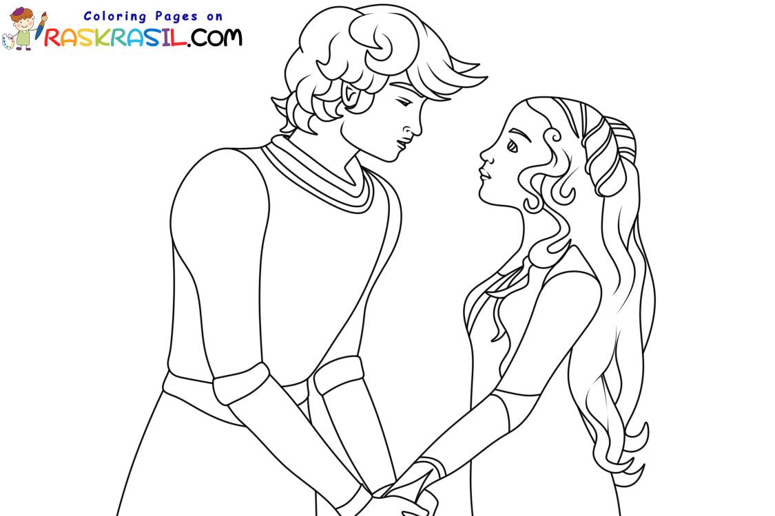 Romeo and juliet coloring pages