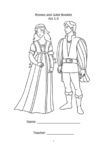 Romeo and juliet scheme of work teaching resources