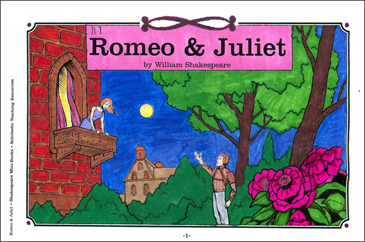 Shakespeare ics romeo juliet printable mini